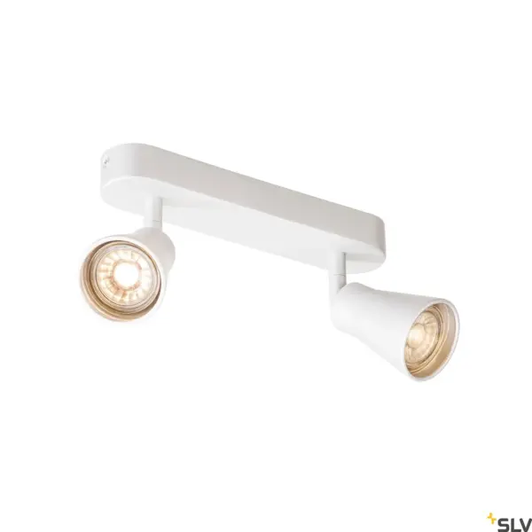 AVO CW Lampe murale/plafonnier double blanc