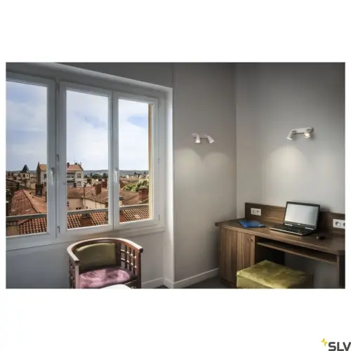 AVO CW Double Wall/Ceiling Lamp White