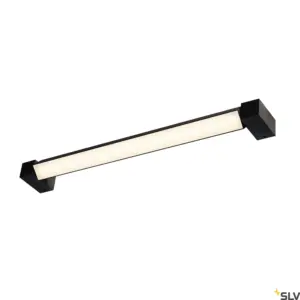 LONG GRILL Luz de parede de teto LED Preto