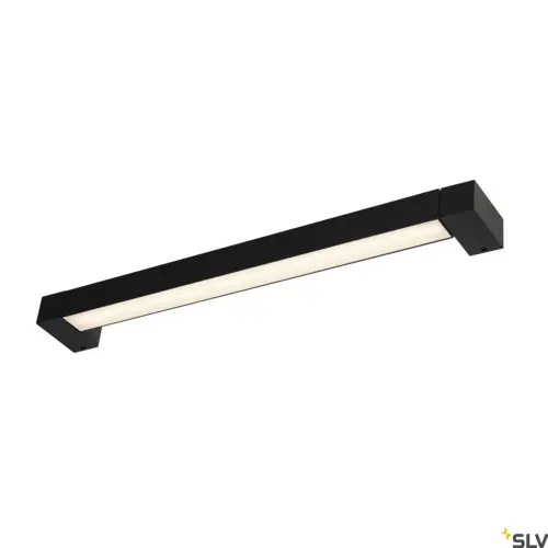 LONG GRILL Luz de parede de teto LED Preto