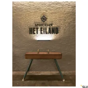 LONG GRILL Luz de parede de teto LED Preto