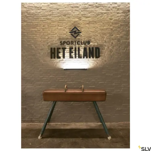 LONG GRILL Luz de parede de teto LED Preto