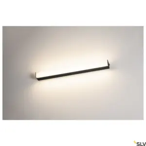 SIGHT Candeeiro de parede/teto LED com interrutor 600 mm preto