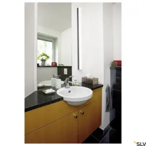 SIGHT LED Candeeiro de parede/teto 1150 mm Preto