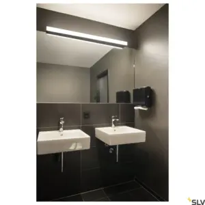 SIGHT LED Candeeiro de parede/teto 1150 mm Preto