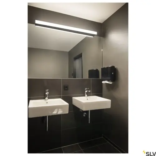 SIGHT LED Candeeiro de parede/teto 1150 mm Preto