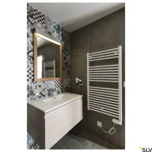 L-LINE 60 LED Lampe murale/de plafond argentée