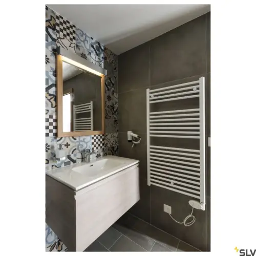 L-LINE 60 LED Lampe murale/de plafond argentée