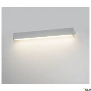 L-LINE 60 LED Lampe murale/de plafond argentée