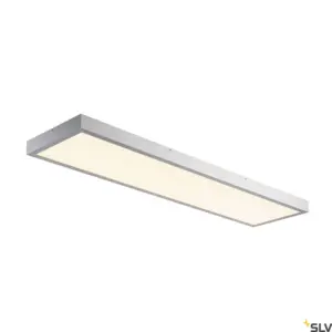 PANEL Plafón Superficie Techo LED Gris/Plateado 3000K