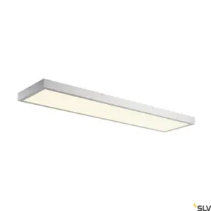 PANEL Plafón Superficie Techo LED Gris/Plateado 4000K