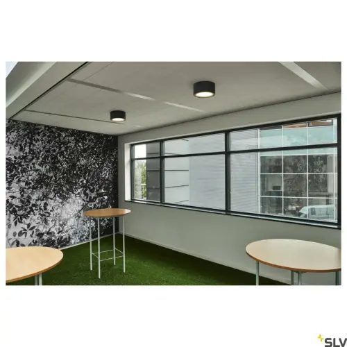 FERA 25 CL Plafón Superficie LED Techo Negro