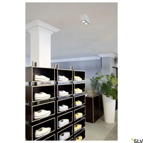 TRILEDO Plafonnier double LED blanc 16W