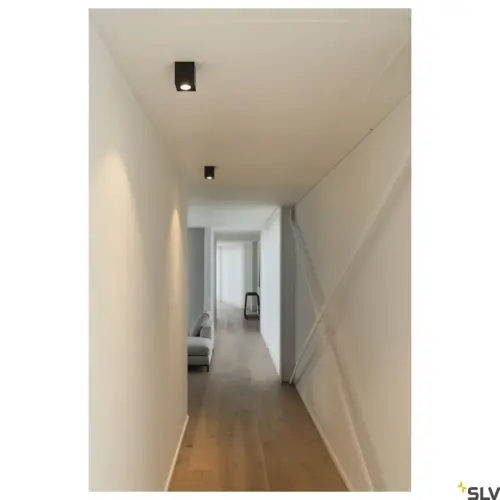 TRILEDO CL Plafón Superficie Techo Redondo Negro