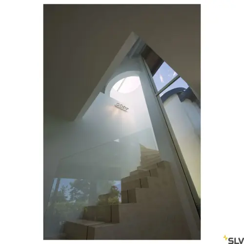 KALU CW Aplique Superficie Techo Cuadruple Blanco