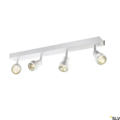 PURI CW Lámpara Pared/Techo Cuádruple Blanco