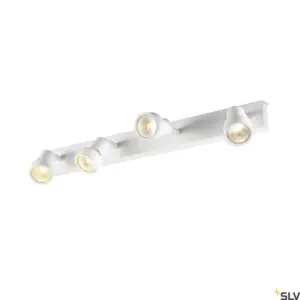 PURI CW Lámpara Pared/Techo Cuádruple Blanco