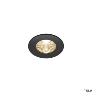 PATTA-I Round Ceiling LED Lamp Black