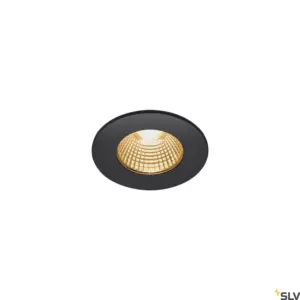 PATTA-I Round Ceiling LED Lamp Black