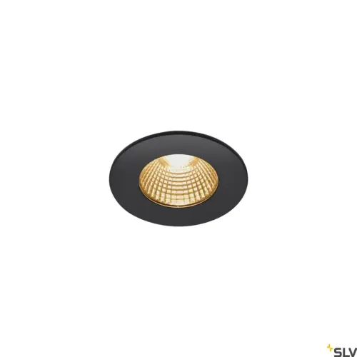 PATTA-I Round Ceiling LED Lamp Black