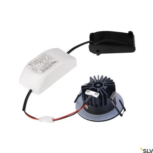 PATTA-I Round Ceiling LED Lamp Black