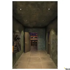 PATTA-I Round Ceiling LED Lamp Black