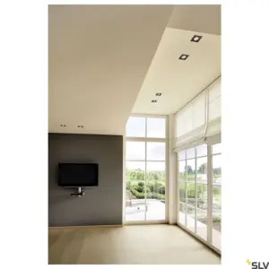 PATTA-I Lámpara LED Techo Angular Negro