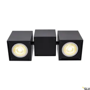 ALTRA DICE CL Candeeiro de teto duplo Preto