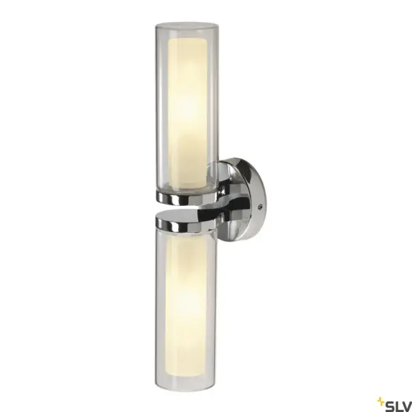 Candeeiro de parede WL 106 Crystal Chrome