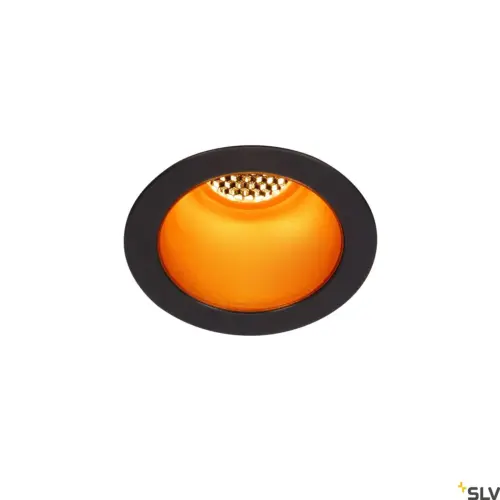 Candeeiro de teto LED HORN MAGNA Preto/Dourado