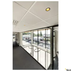 Candeeiro de teto LED HORN MAGNA Preto/Dourado