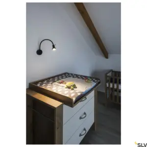 Candeeiro de teto DIO FLEX PLATE Preto