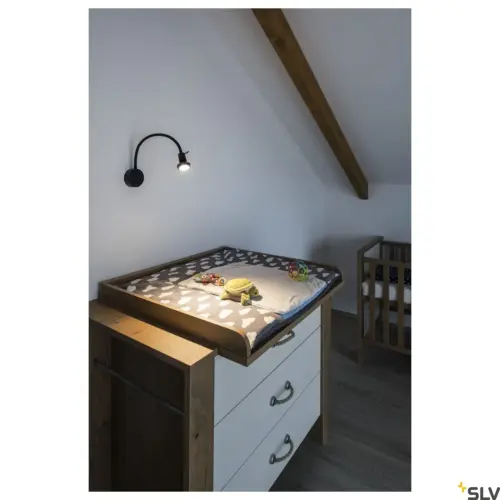 Candeeiro de teto DIO FLEX PLATE Preto