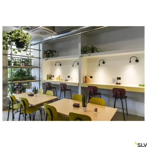 Candeeiro de teto DIO FLEX PLATE Preto