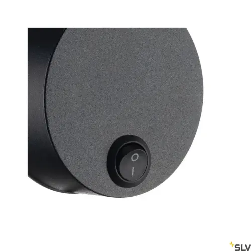 Candeeiro de teto DIO FLEX PLATE Preto