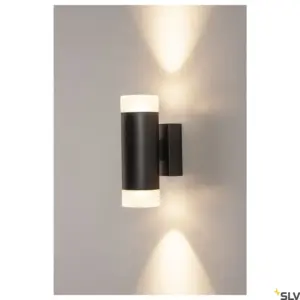 Candeeiro de parede de teto preto ASTINA UP/DOWN