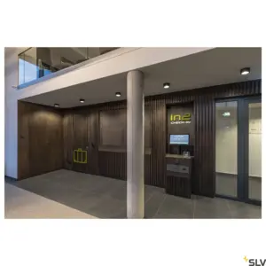 FERA 25 CL DALI Teto LED de Montagem em Superfície Preto