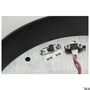 FERA 25 CL DALI Teto LED de Montagem em Superfície Preto