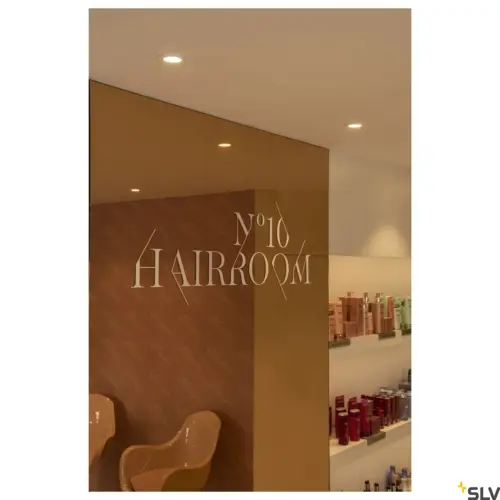 SENSER 12 Projetor LED de encastrar para teto redondo Branco