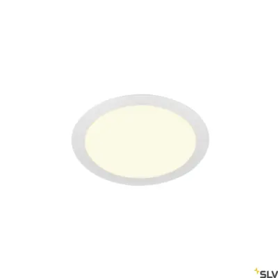 SENSER 24 Foco Empotrable LED Techo Redondo Blanco