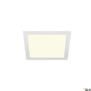 SENSER 24 Recessed Spotlight LED Ceiling Square White