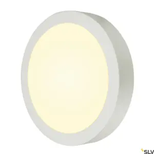 SENSER 24 Plafón Led Redondo Blanco