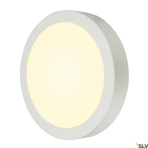 SENSER 24 Plafón Led Redondo Blanco