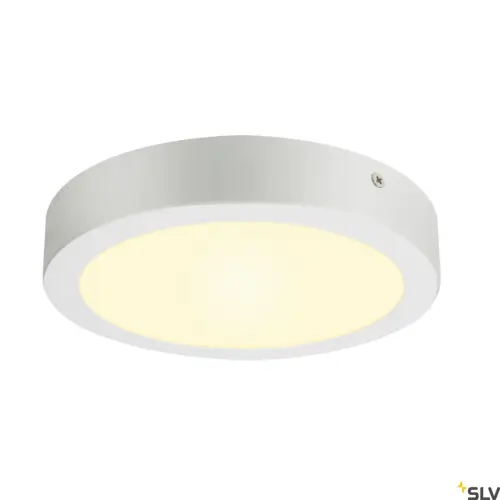 SENSER 24 Plafón Led Redondo Blanco