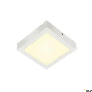 SENSER 18 Square White Led Ceiling Light