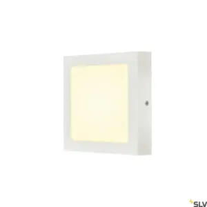 SENSER 18 Square White Led Ceiling Light