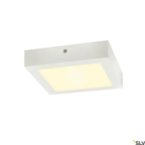 SENSER 18 Square White Led Ceiling Light