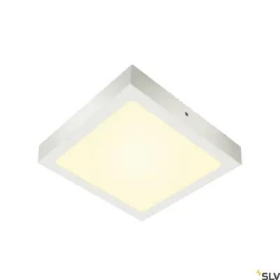 SENSER 24 Plafonnier à Led blanc carré