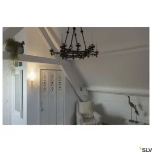 QUADRASS Candeeiro de teto e parede Branco