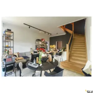 TRILEDO CL Square Ceiling Surface Ceiling Light Black